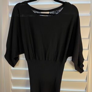 Kendrick black knit top